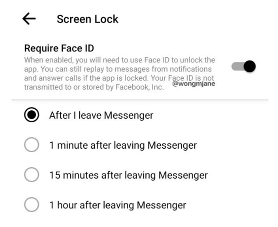 Facebook is preparing a better messenger security. Can we see face-to-face login?