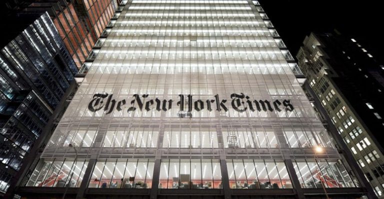 The New York Times blockchain project