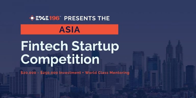 EDGE196  LAUNCHES ASIA BLOCKCHAIN & FINTECH STARTUP COMPETITION