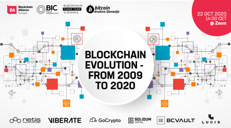Blockchain Evolution – from 2009 to 2020: a new online event