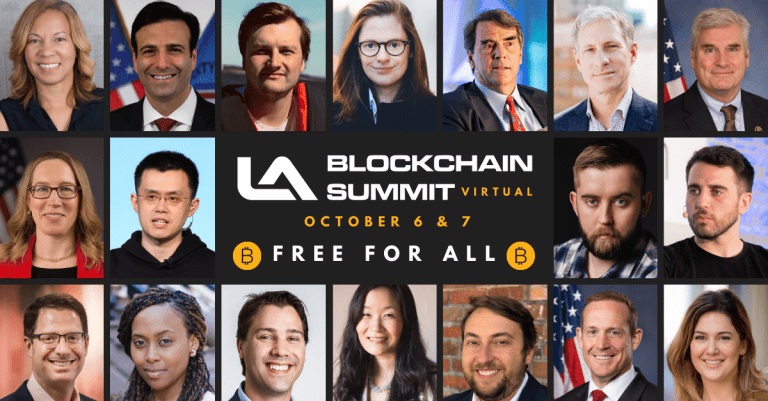 The SEC, CFTC, OCC, and Thousands More Flock Online to LA Blockchain Summit October 6 & 7 For Largest Gathering of Disrupters in Blockchain