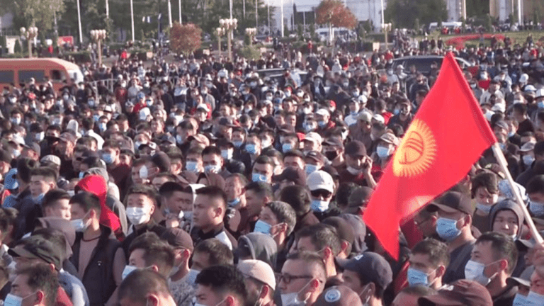 Massive Protests Led to Suspension of SWIFT and Banking Activities in Kyrgyzstan