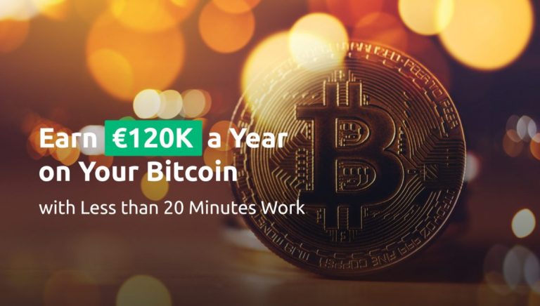 Earn €120K a Year on Your Bitcoin and Euros