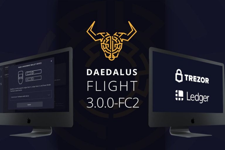Cardano: an update for the Daedalus Flight wallet