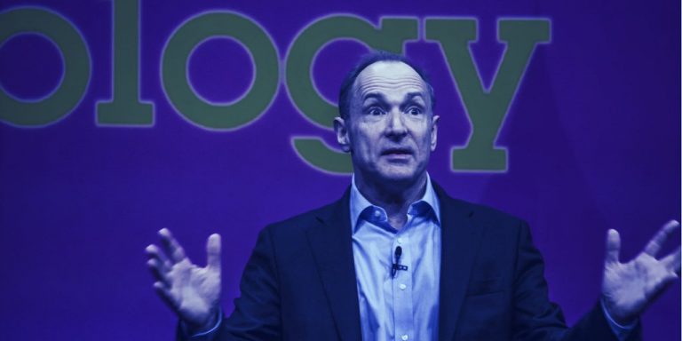 Web Creator Tim Berners-Lee Has a Plan to Decentralize the Web