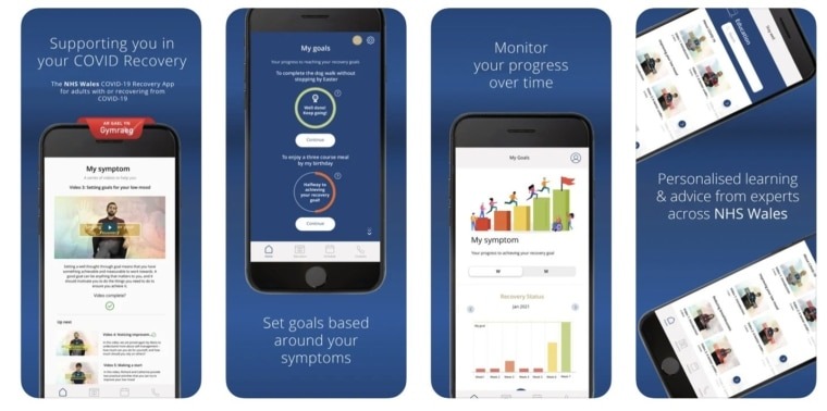 Long Covid Recovery app launched by Welsh NHS (Photo: NHS Wales)