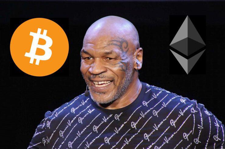 Former heavyweight boxing champion Mike Tyson asks fans if they prefer Bitcoin or Etherea