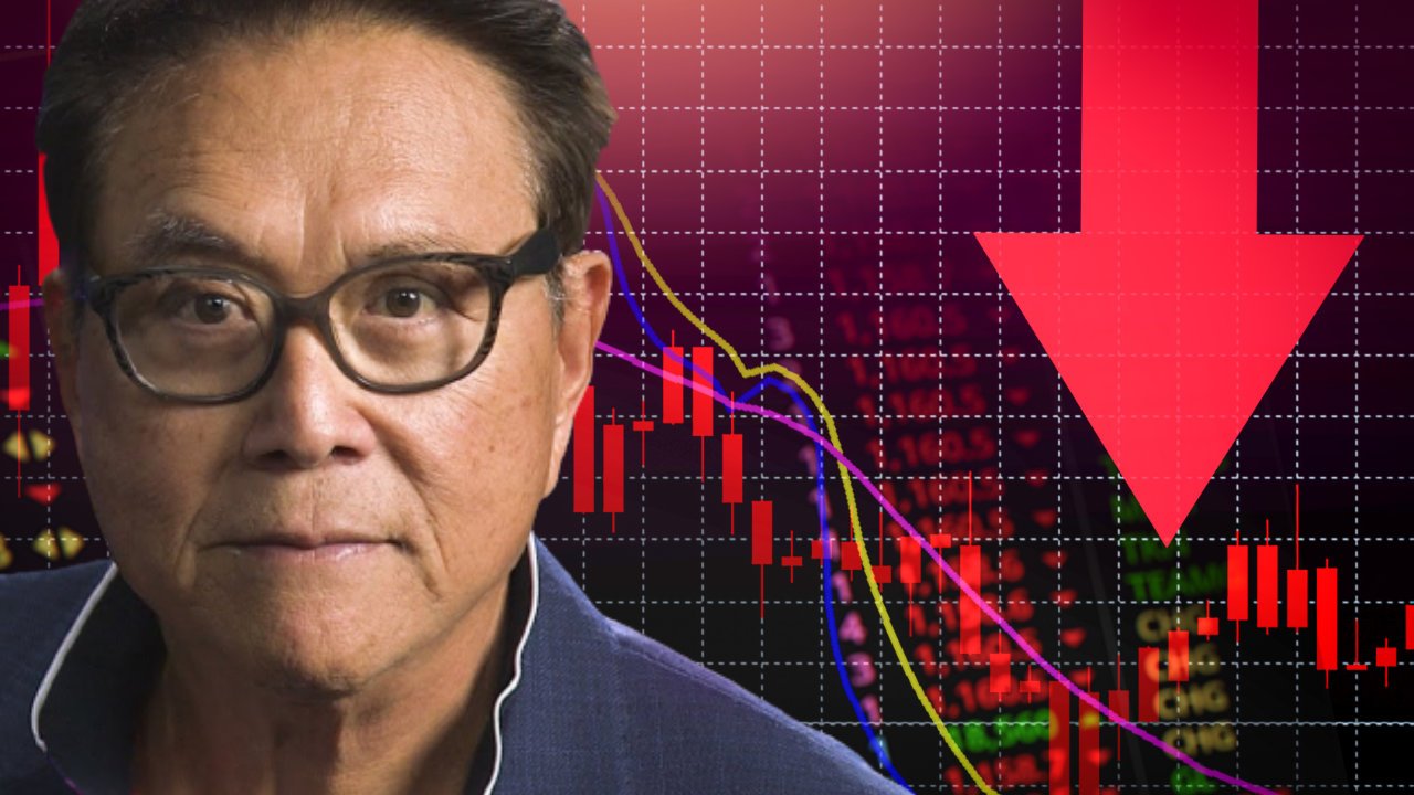 Robert Kiyosaki predicts a huge stock market crash in October and says it could happen to BTC as well