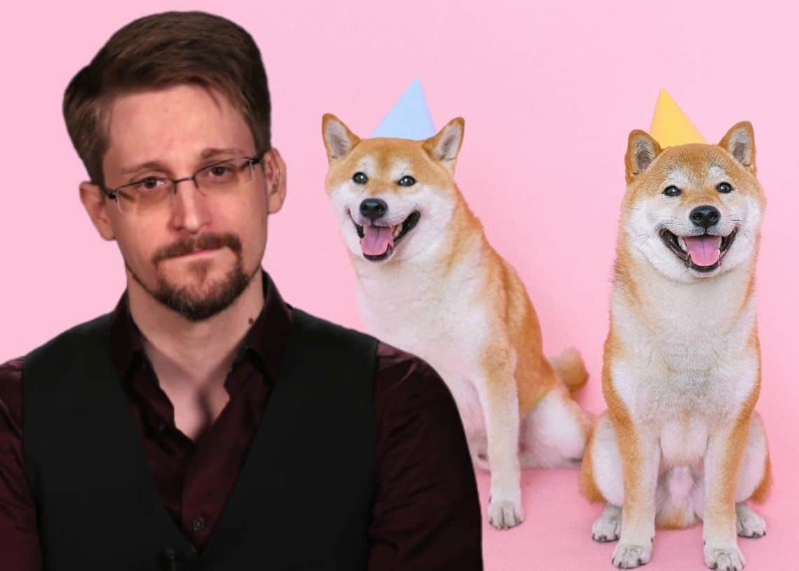Edward Snowden warns people against the Shiba Inu project