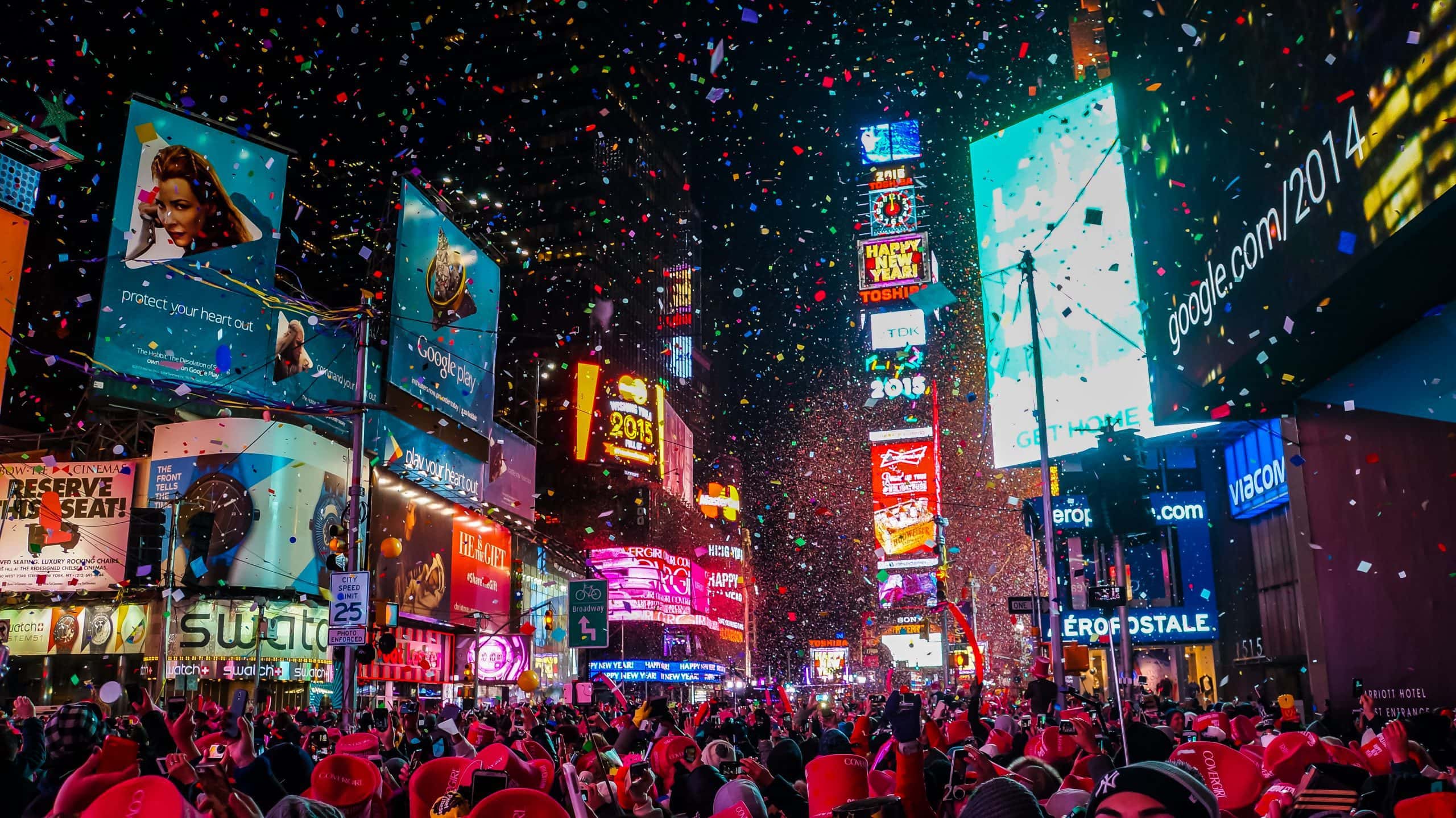 Celebrate the new year in New York Times Square in the Metaverse
