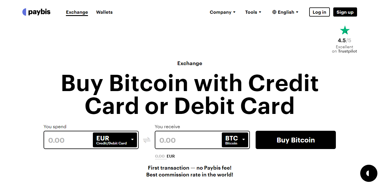 The best platfroms to buy Bitcoin by debit or credit card