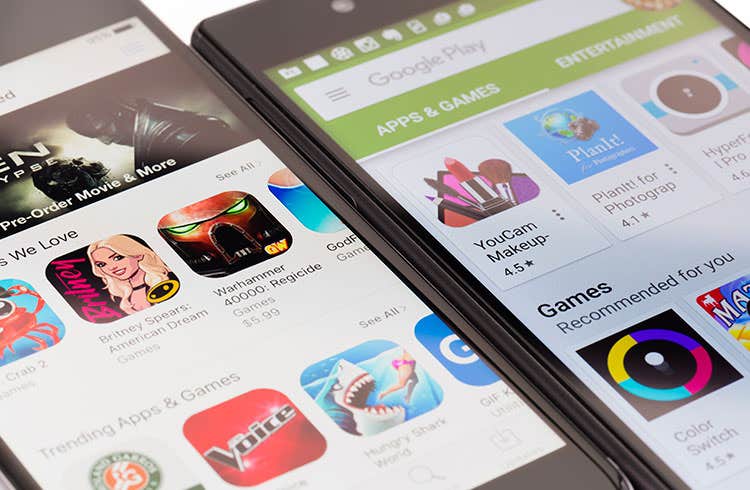 Check out the 5 most downloaded cryptocurrency apps on the PlayStore and AppleStore