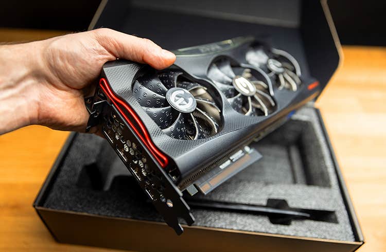 GPU price plummets in February and favors ETH miners