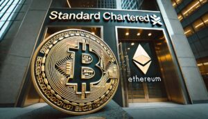 Bloomberg cited sources as saying that Standard Chartered Bank is establishing a spot trading platform for bitcoin and ethereum.