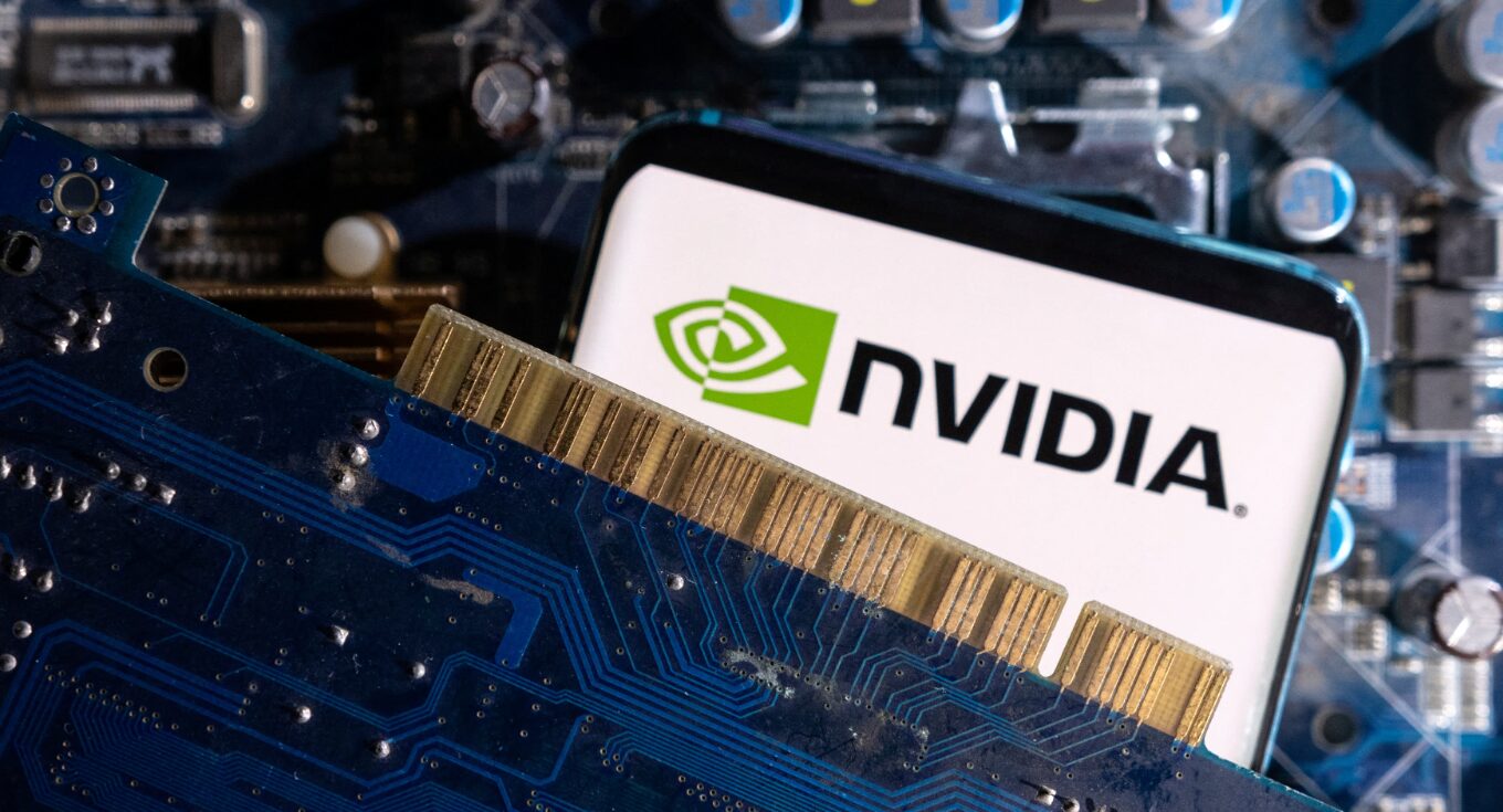 Nvidia rises to No. 2 in the world