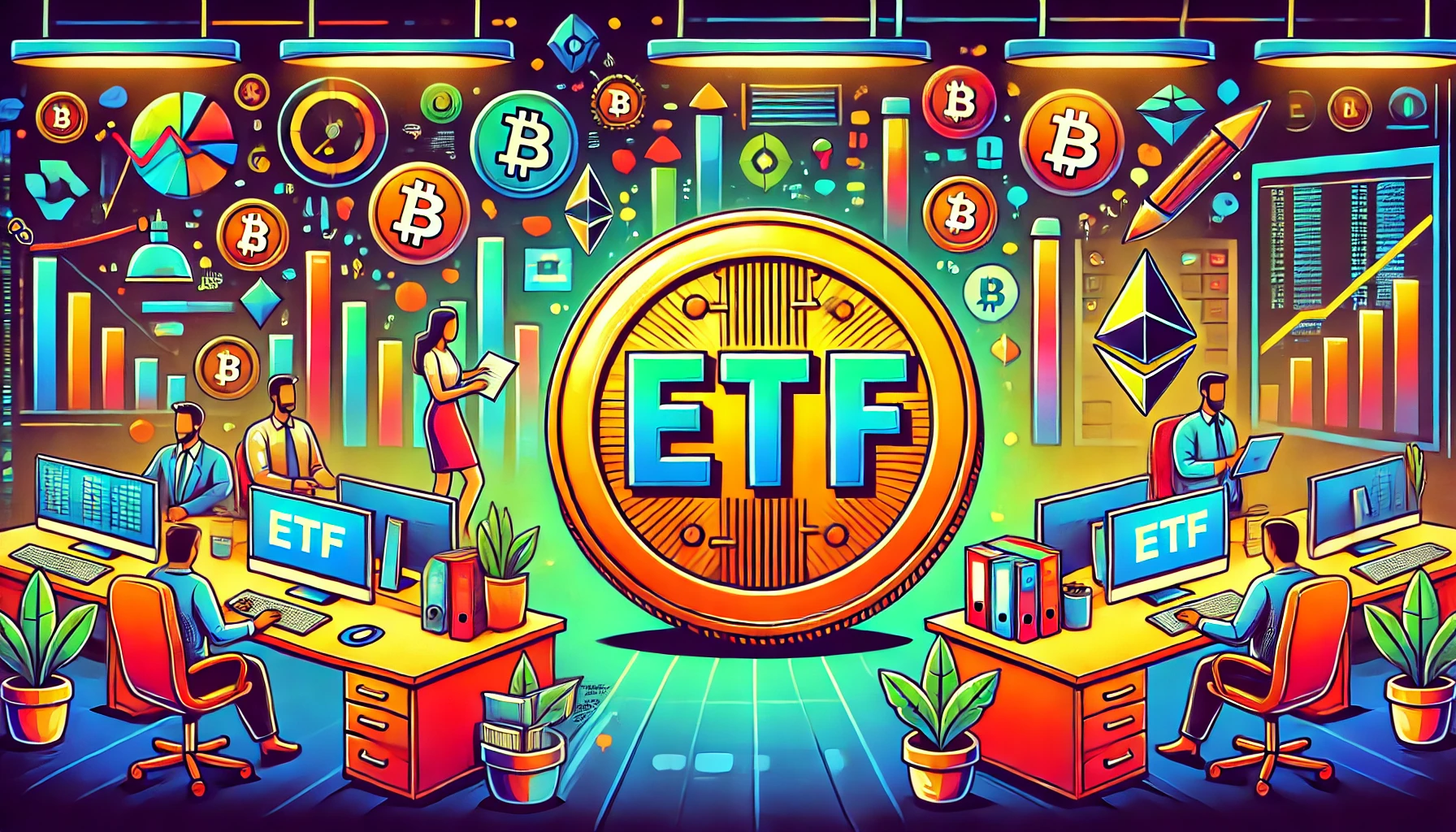 Are cryptocurrency ETFs a risk to the financial market?