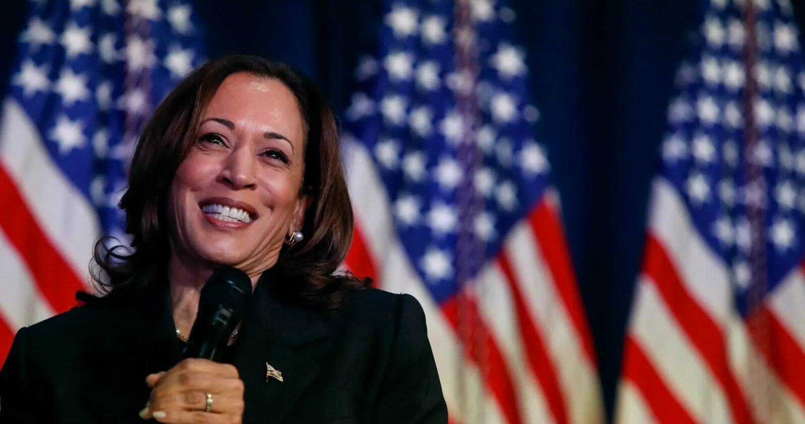 Kamala Harris and Donald Trump tied in Polymarket odds