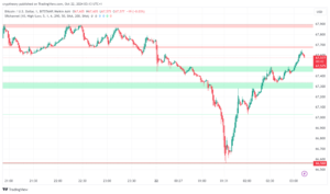 Bitcoin price analysis 22/10/2024