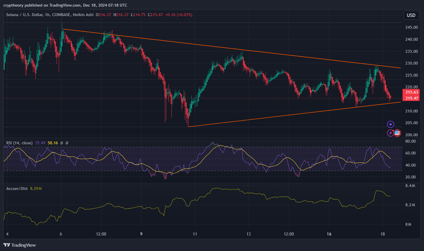 Solana Price Analysis – December 18, 2024: The Slippery Slope of SOL 🚀📉