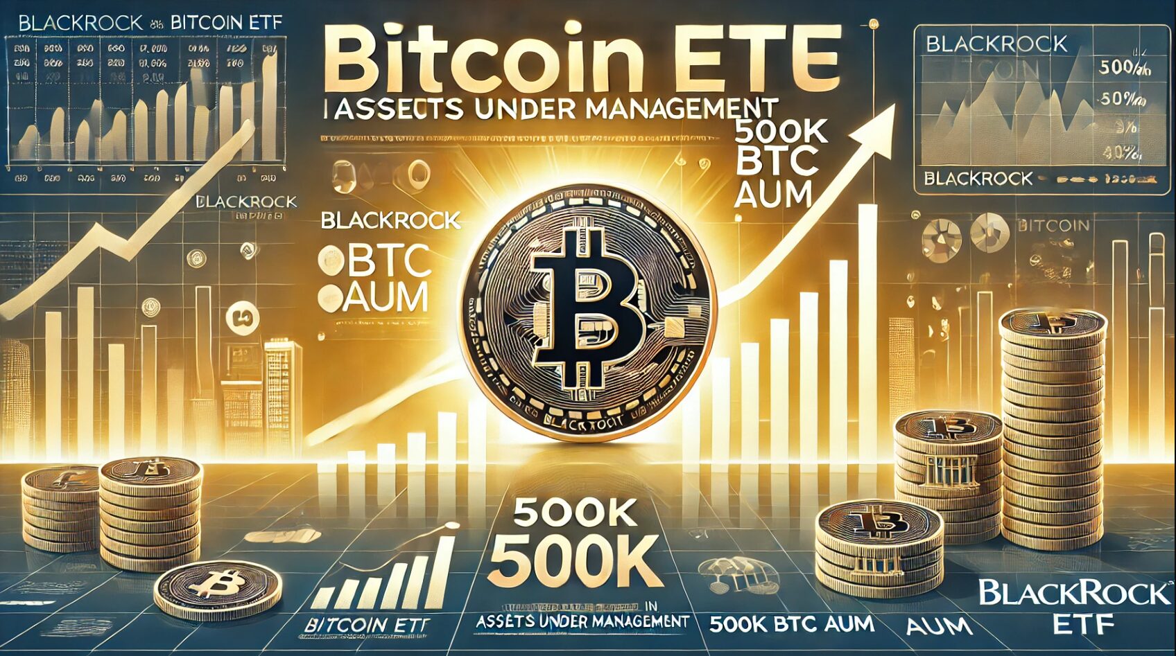 BlackRock's Bitcoin ETF Surpasses 500K BTC in AUM