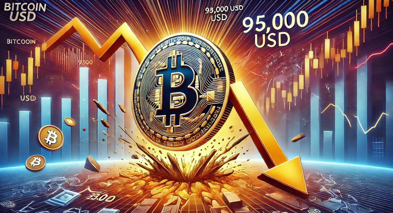 Bitcoin crashes to 95,000 USD – this line is now crucial